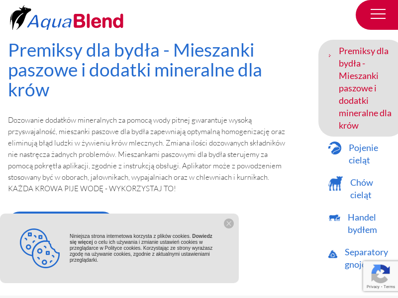 AQUABLEND SPÓŁKA Z OGRANICZONĄ ODPOWIEDZIALNOŚCIĄ POLSKA SPÓŁKA KOMANDYTOWA